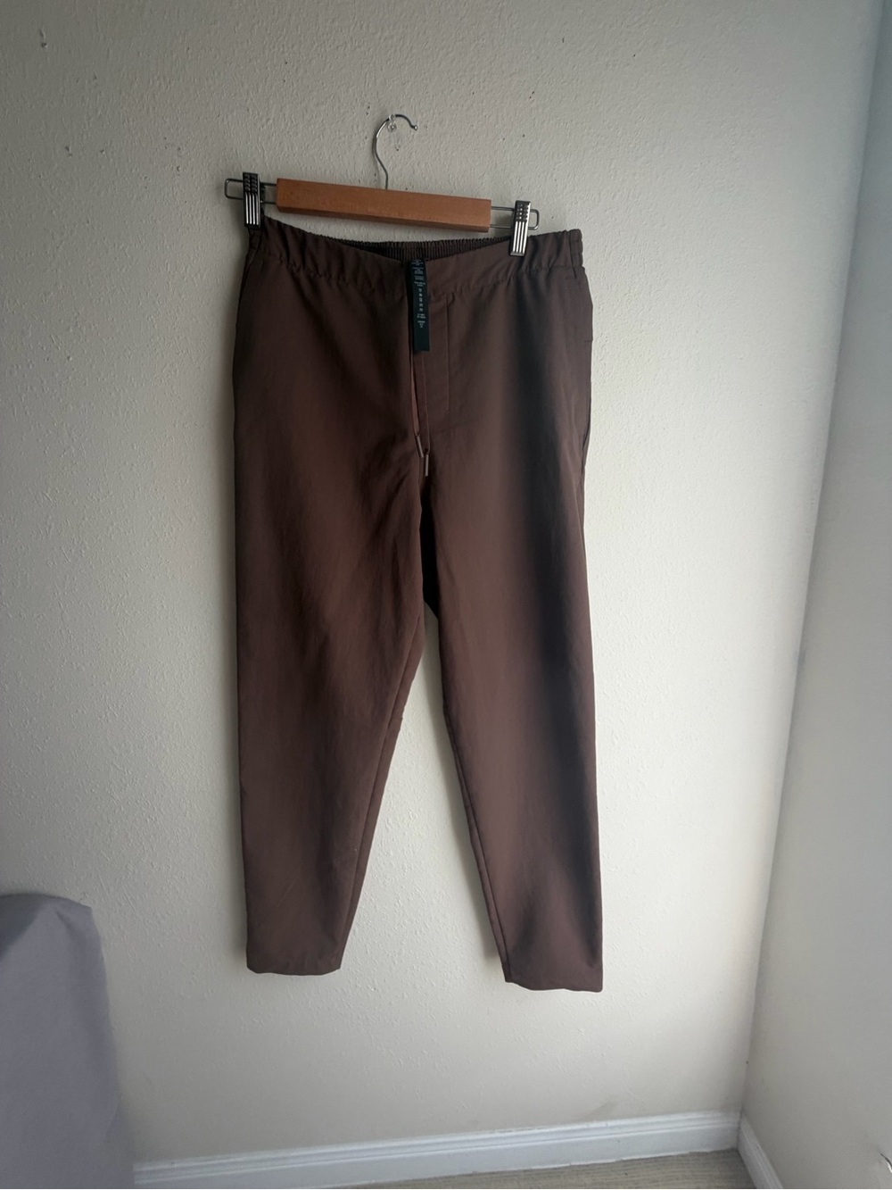 lululemon athletica Men's Dark Brown Slim Casual Chinos